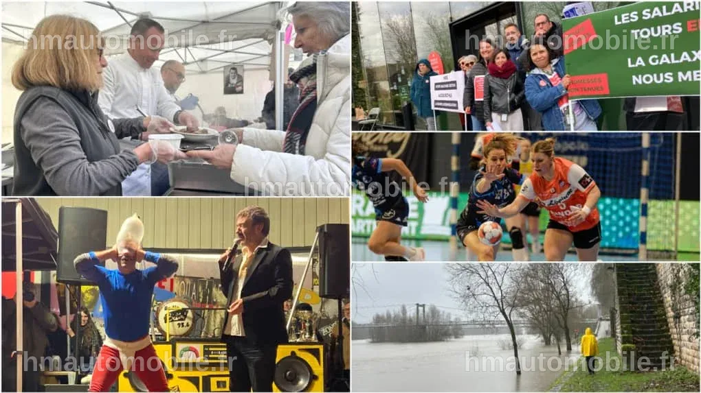 Moments clés du week-end de février, illustrant des rassemblements et des événements festifs.