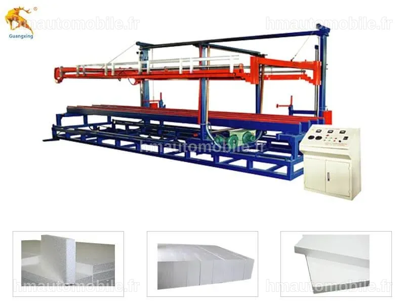 Machine à mouler le polystyrène pour des applications industrielles.