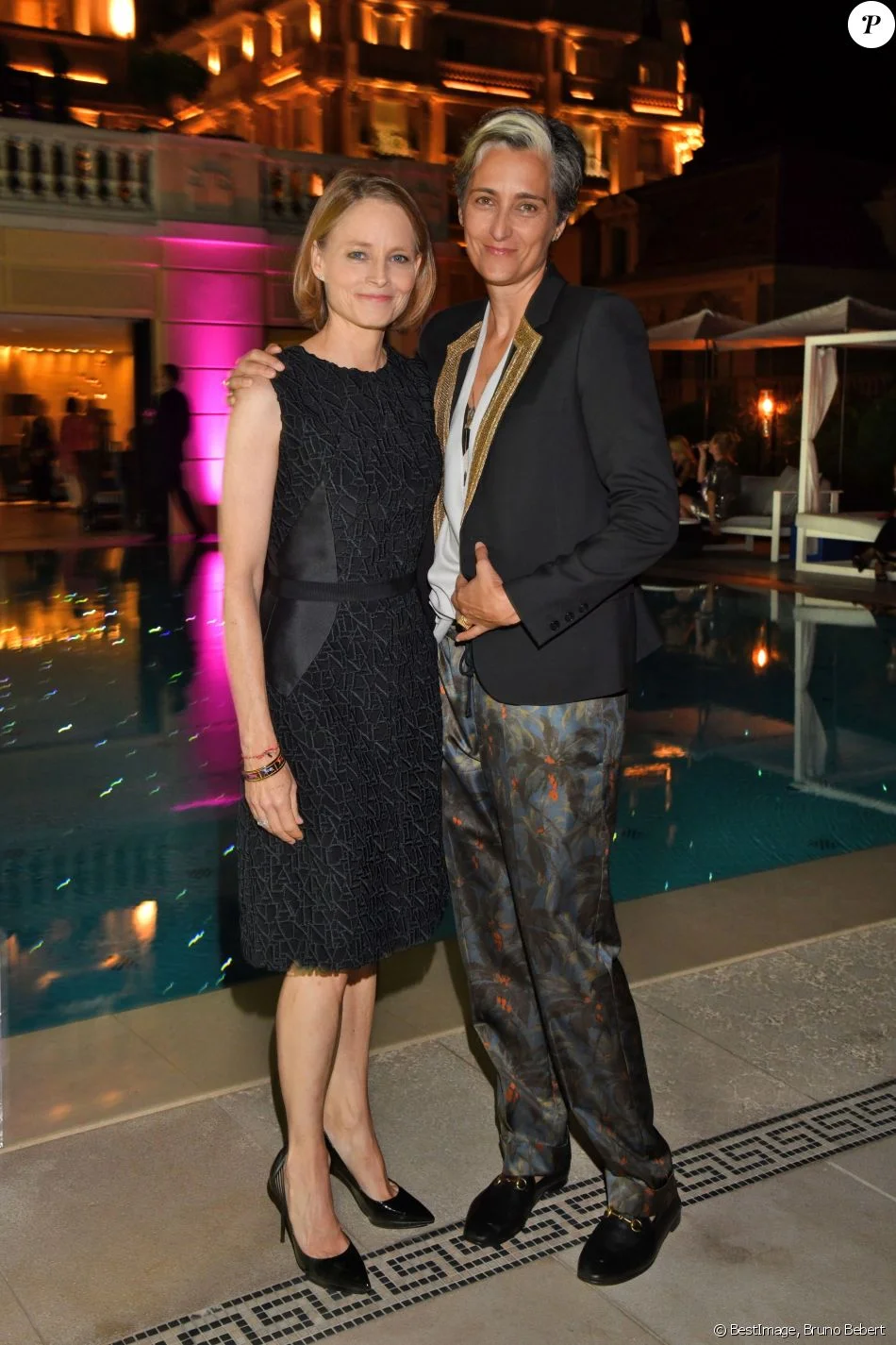 jodie foster et son mari - Exclusif - Jodie Foster et sa femme Alexandra Hedison durant la 9ème ...