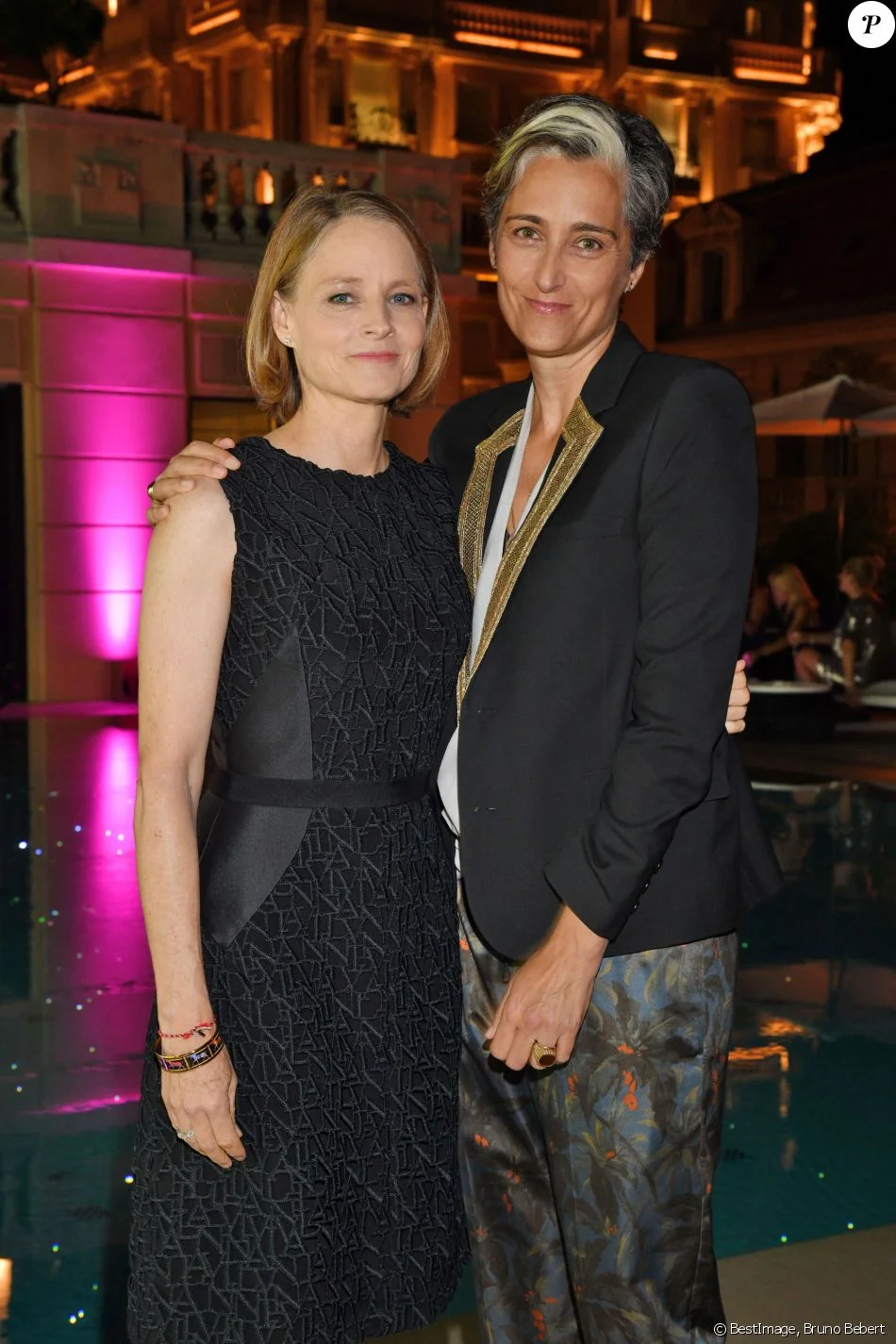 jodie foster et son mari - Exclusif - Jodie Foster et sa femme Alexandra Hedison durant la 9ème ...