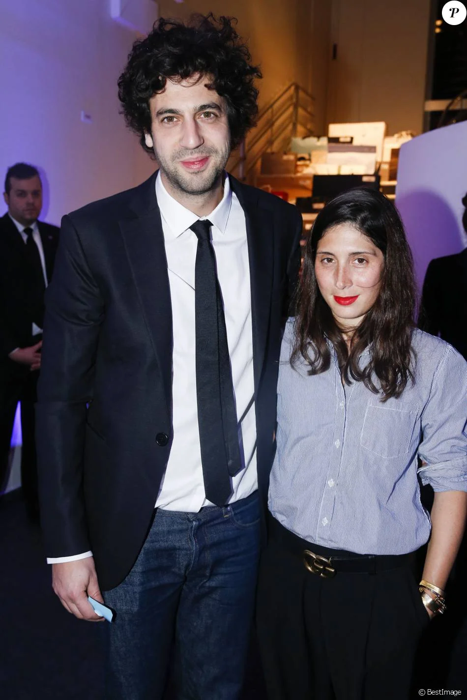 max boublil vie privée - Max Boublil et sa femme Virginie Benarroch - Dîner organisé par Babeth ...