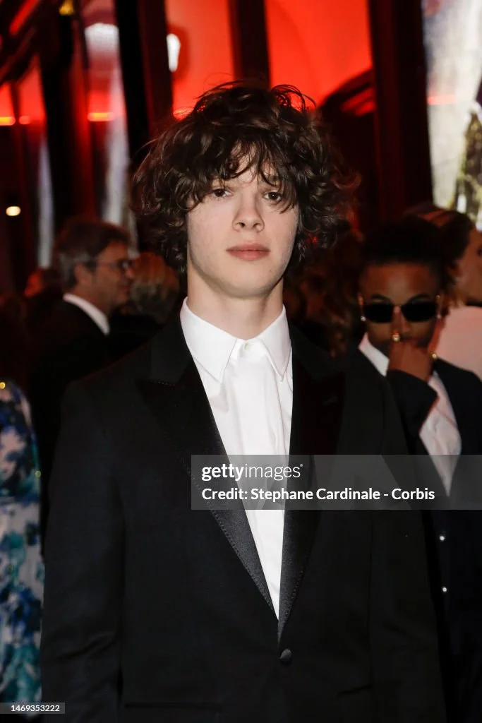 paul kircher taille - Paul Kircher arrives at 48th Cesar Film Awards cocktail at L'Olympia ...