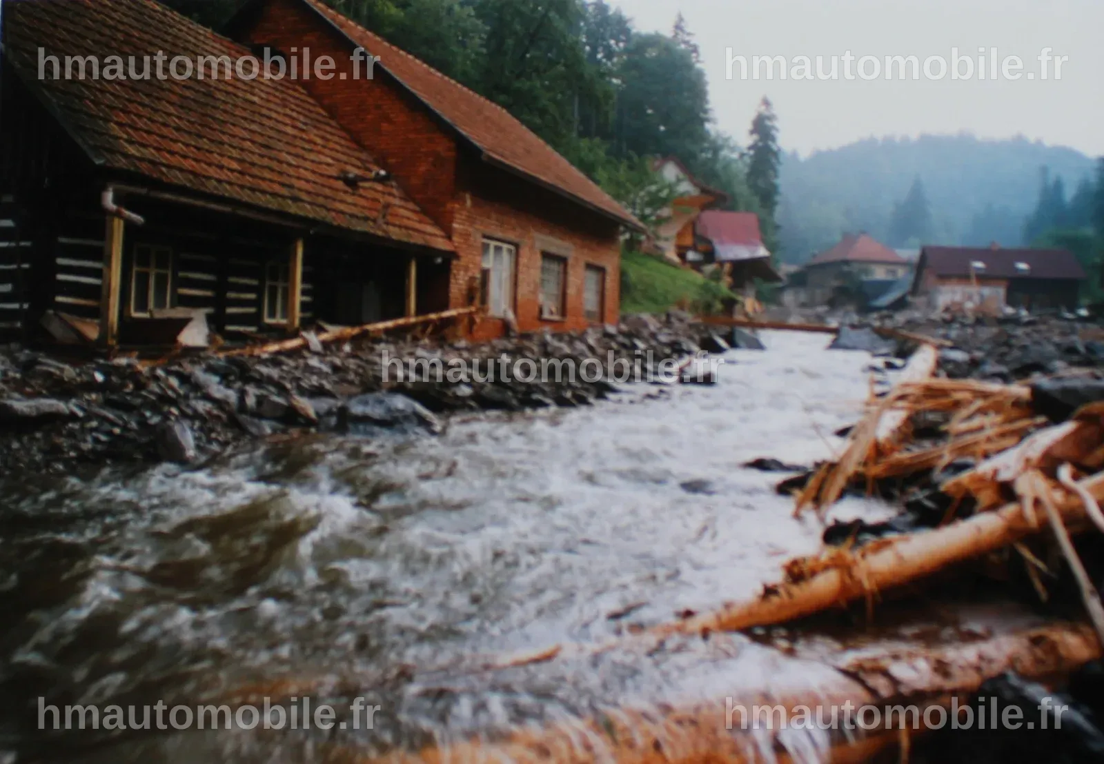 Inondation dévastatrice de juillet 1998, impact sur la région.